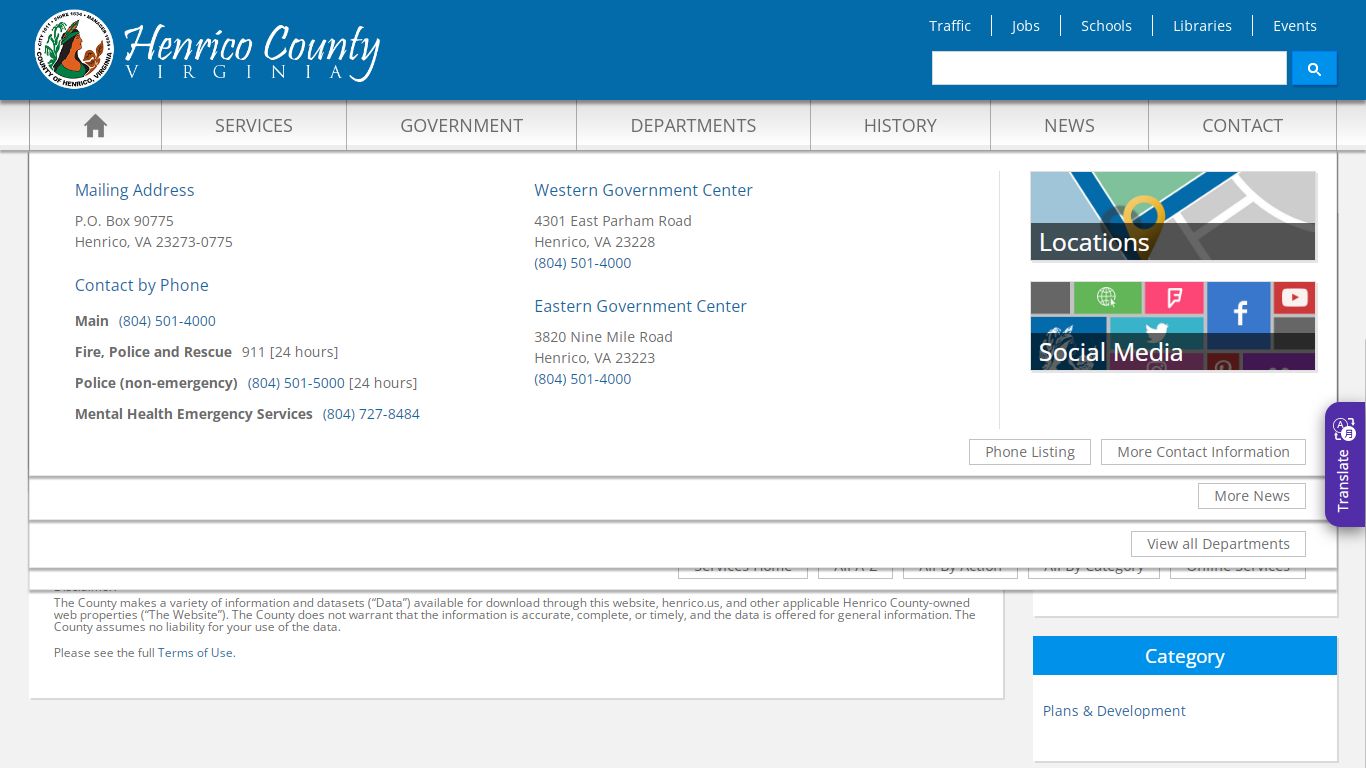 Real Estate Database - Henrico County, Virginia